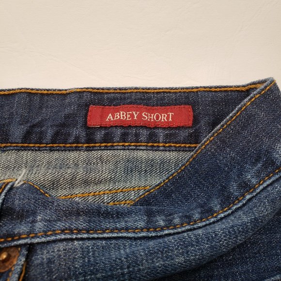 2 pairs of denim shorts, liquid and lucky brand - fits size 14 - Picture 13 of 16